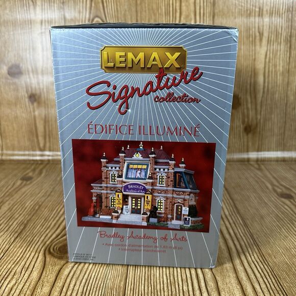 Lemax Village Collection Caddington Village Bradley Academy of Arts Building - Picture 2 of 16